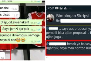 12 Balasan chat lucu bimbingan skripsi dari dosen, bikin tepuk jidat