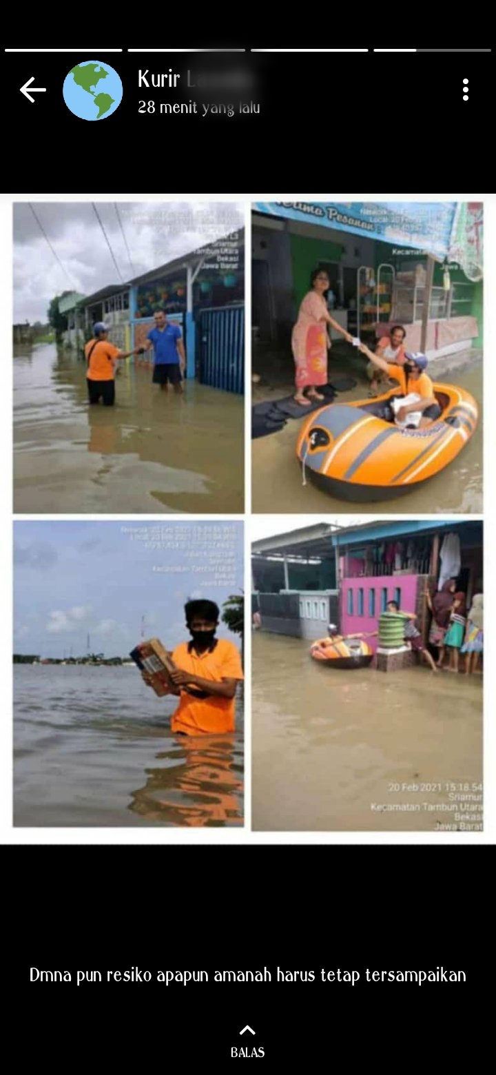 10 Momen terima paket dari kurir ini bikin nyengir garuk kepala