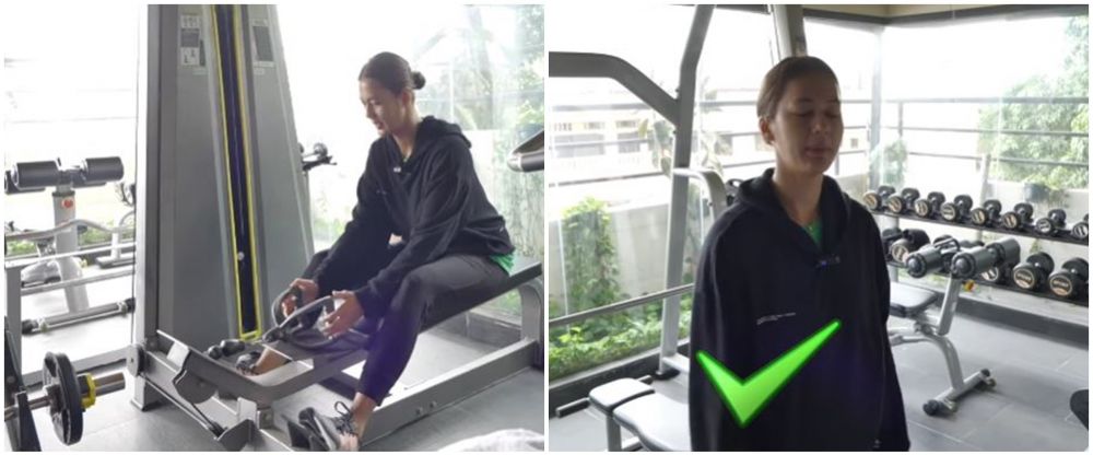 Potret ruang olahraga di rumah 8 seleb, milik Gisel bernuansa pink