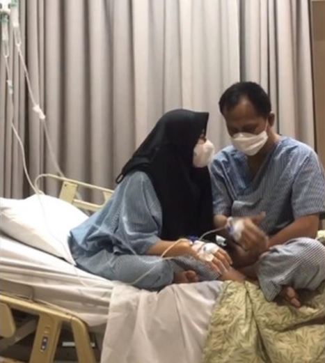Viral kisah seorang istri donorkan ginjal untuk suami, bikin haru