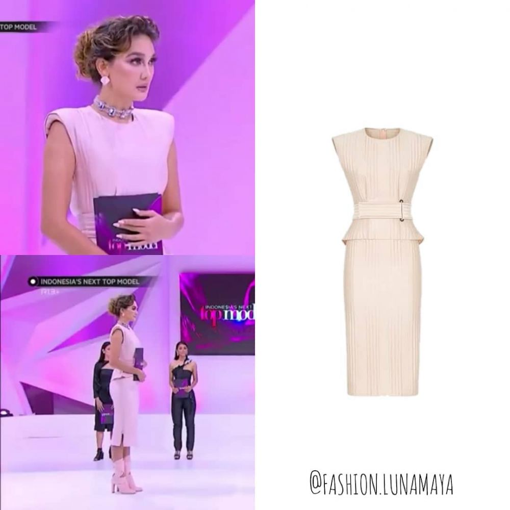 8 Taksiran harga outfit Luna Maya jadi juri Indonesia's Next Top Model