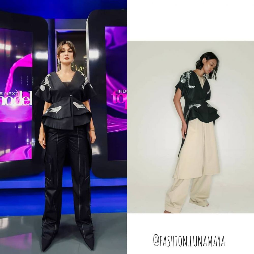 8 Taksiran harga outfit Luna Maya jadi juri Indonesia's Next Top Model