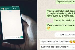 10 Chat cara bujuk pacar ngambek ini kocak tapi ampuh banget