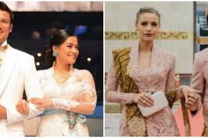 Gaya 12 pasangan seleb kenakan busana karya Anne Avantie