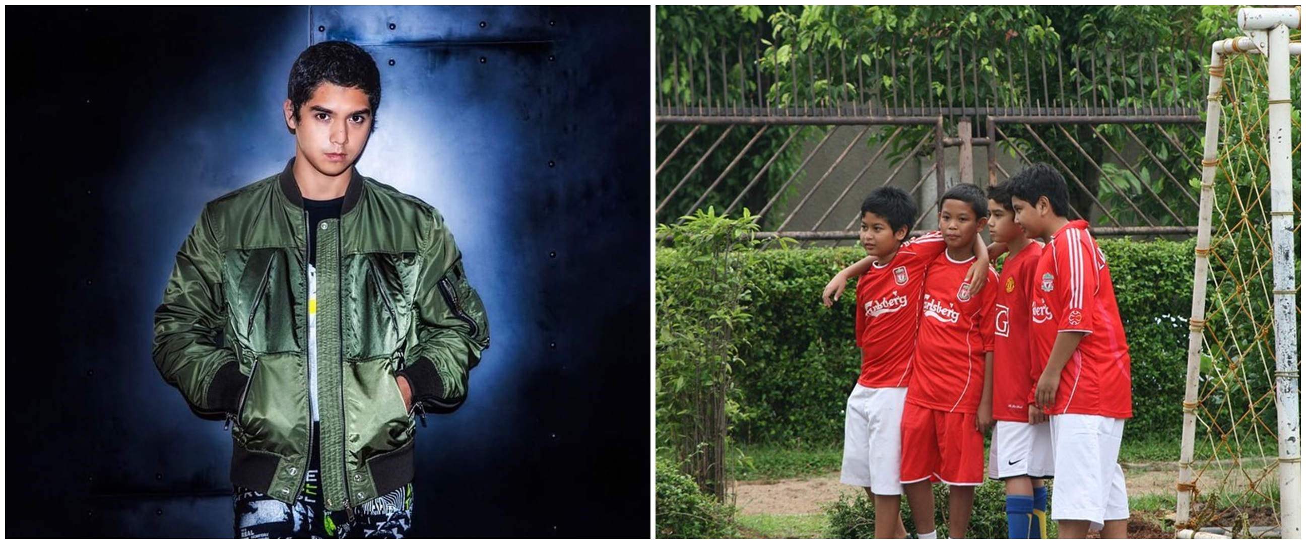 5 Potret masa kecil Al Ghazali bareng klub bola, gayanya mencuri hati