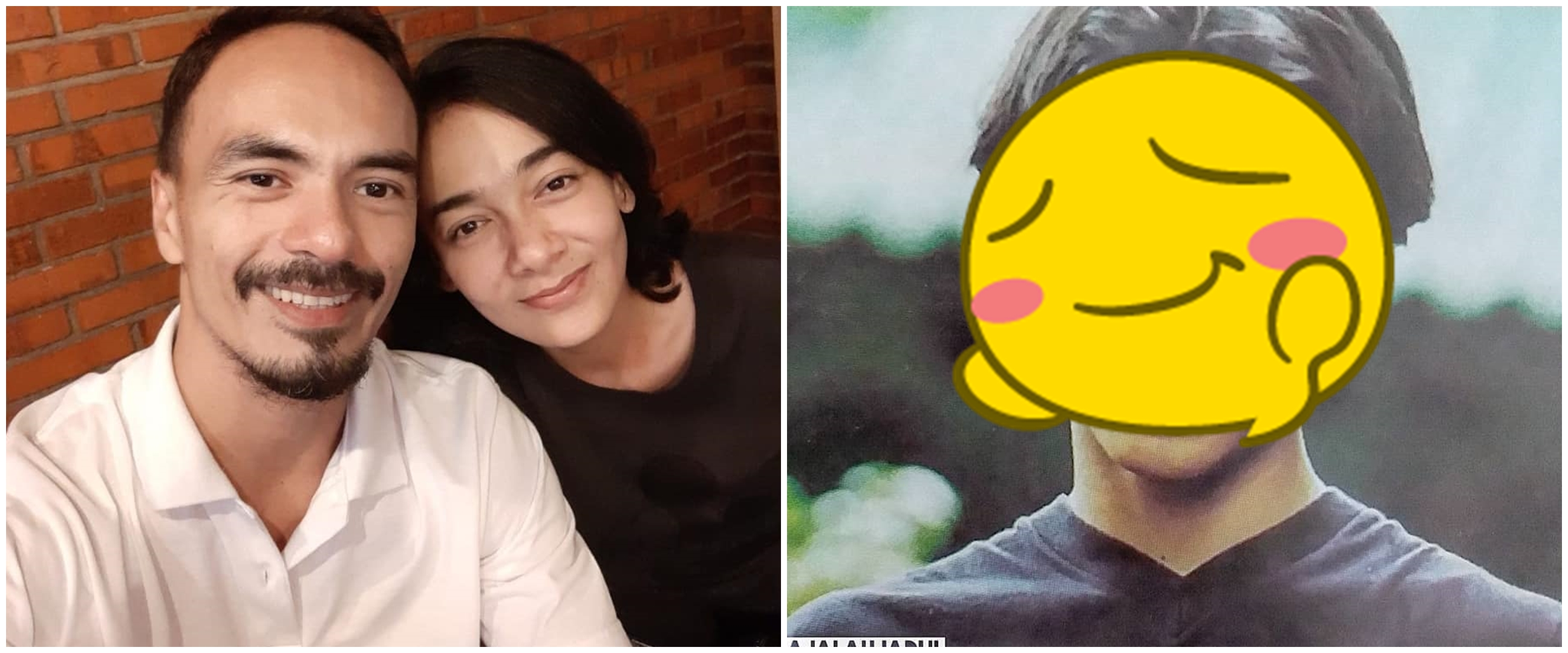 10 Potret lawas Attar Syach dengan gaya rambut belah tengah, hits abis