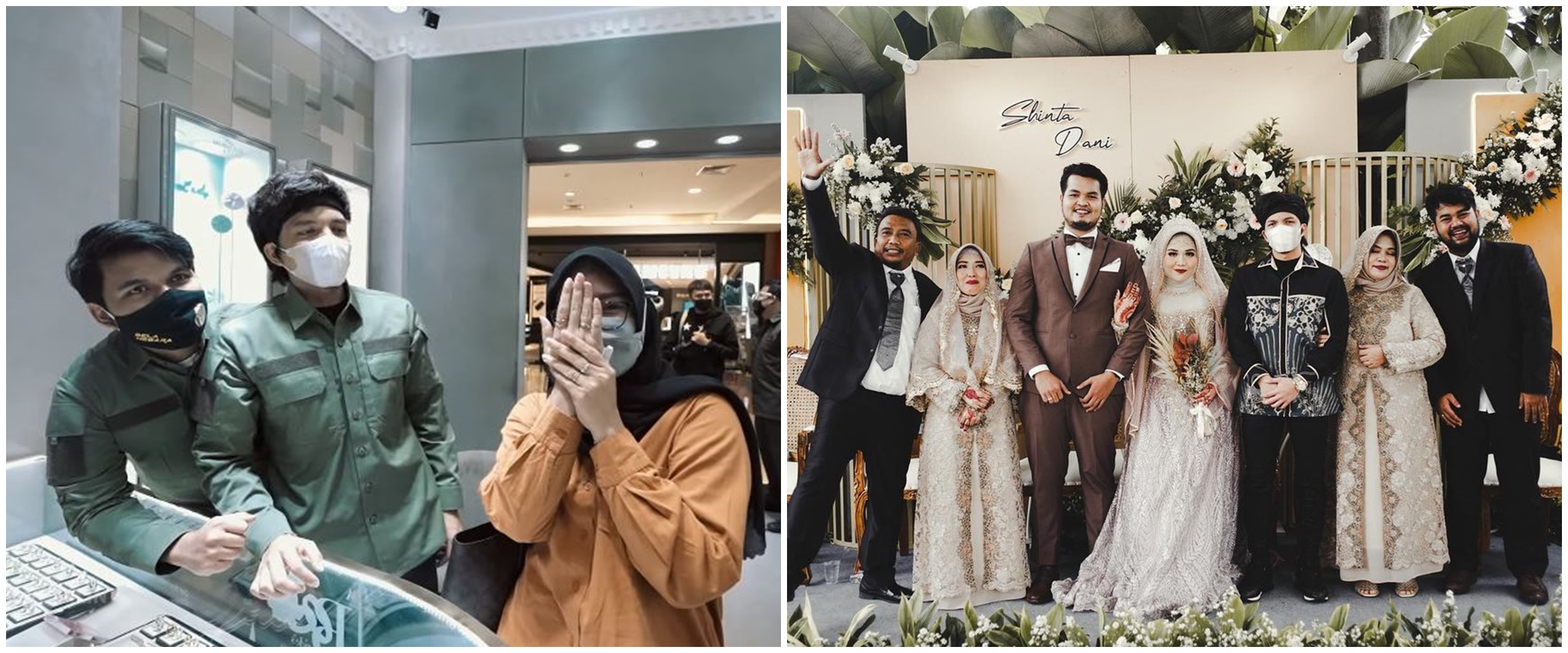 8 Momen Atta Halilintar ke nikahan karyawan, hadiahi cincin kawin