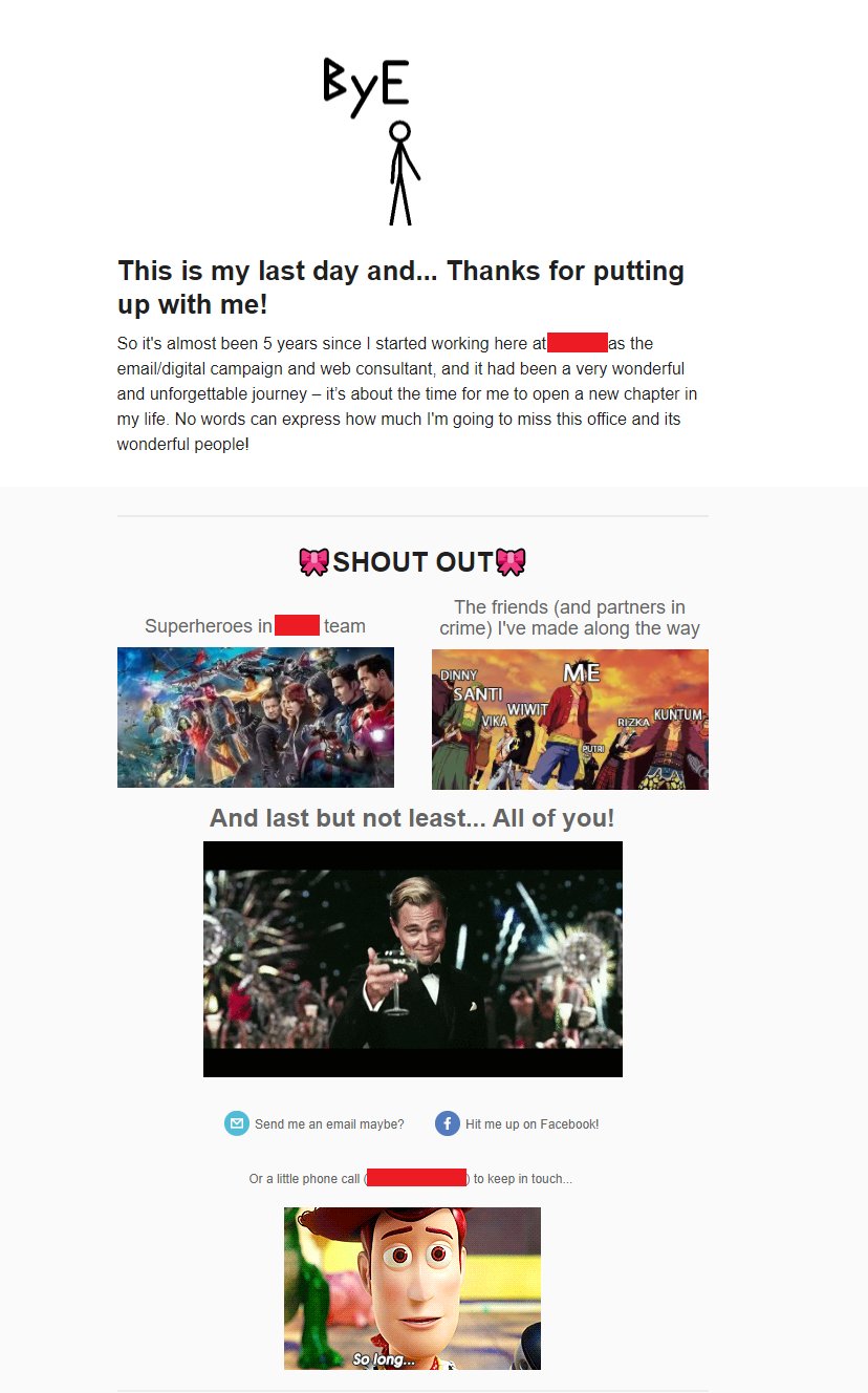 10 Ucapan pamit resign kerja ala warganet ini ada-ada aja