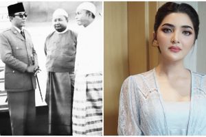 Diusulkan jadi pahlawan, ini 4 potret kakek Ashanty dampingi Soekarno