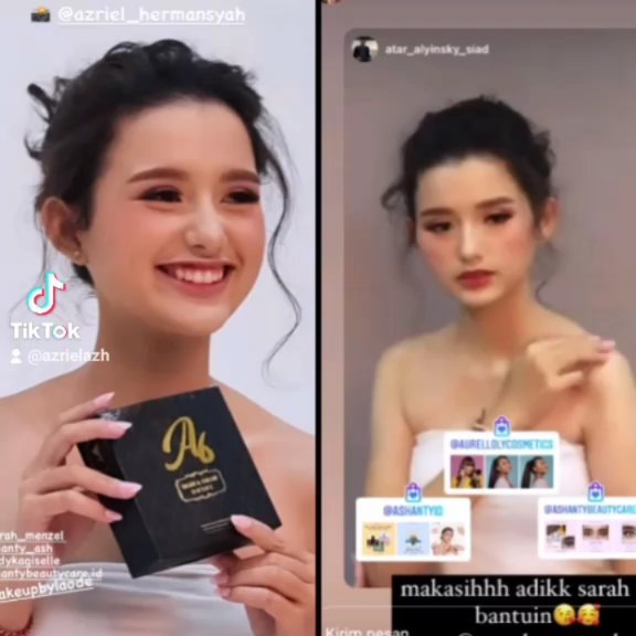 6 Pesona Sarah Menzel jadi bintang iklan kosmetik, dipuji bak barbie
