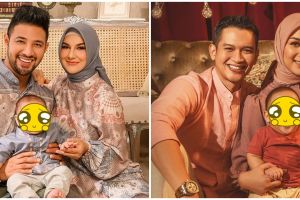 Momen pemotretan 8 seleb bareng anak pertama, gemesin parah