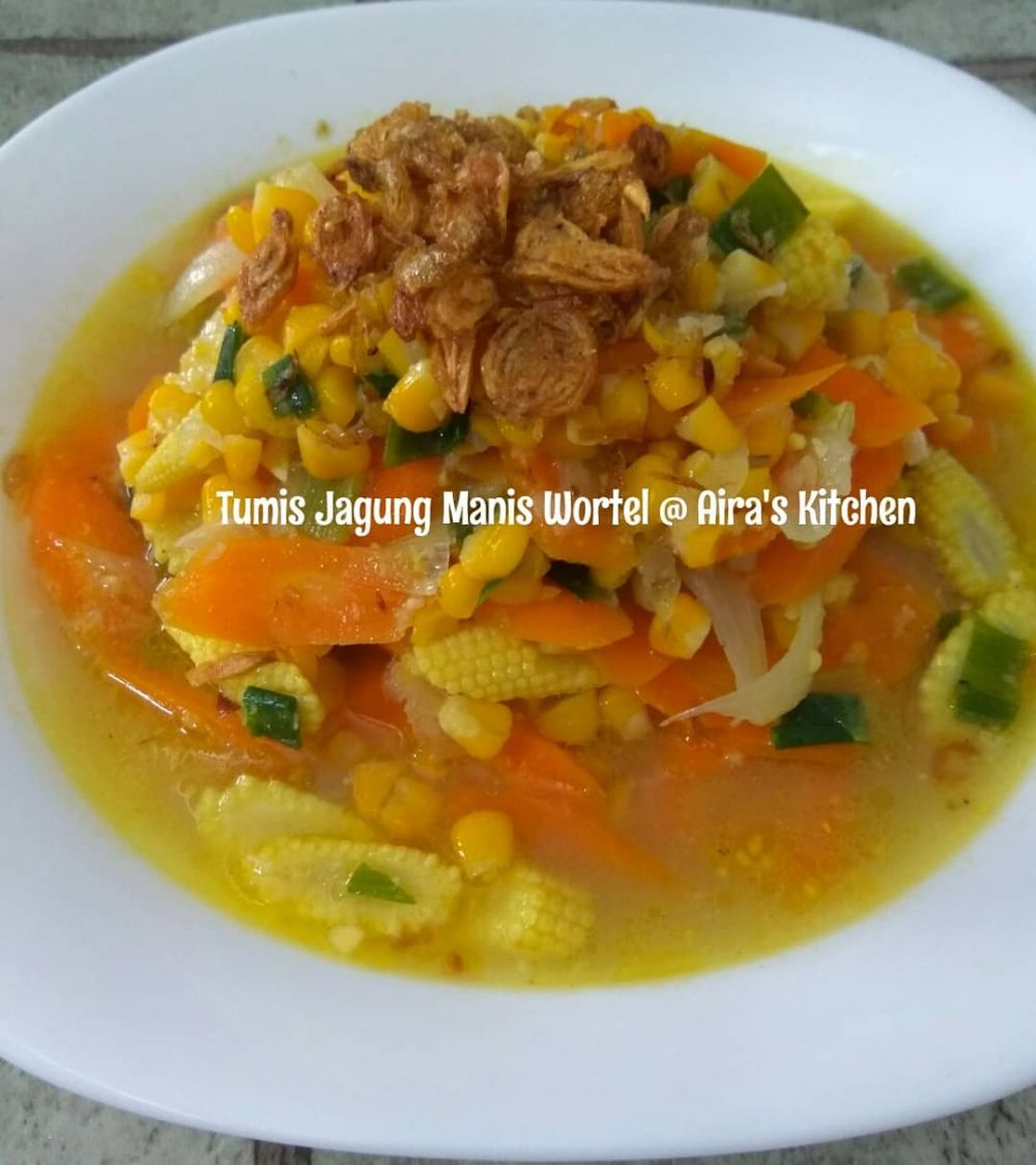 Resep sayur jagung ala rumahan © Instagram Resep sayur jagung ala rumahan © Instagram