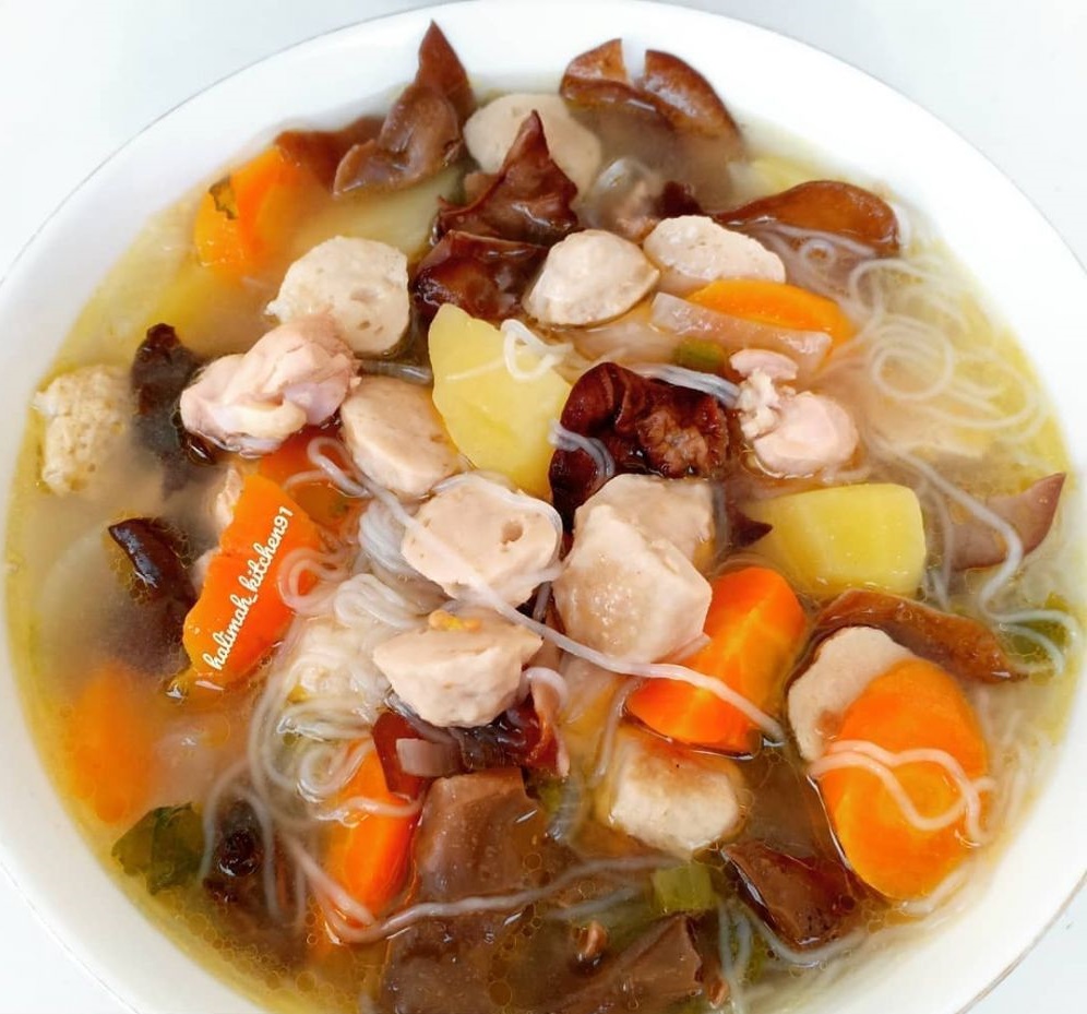 resep olahan ayam dan bakso © Instagram resep olahan ayam dan bakso © Instagram