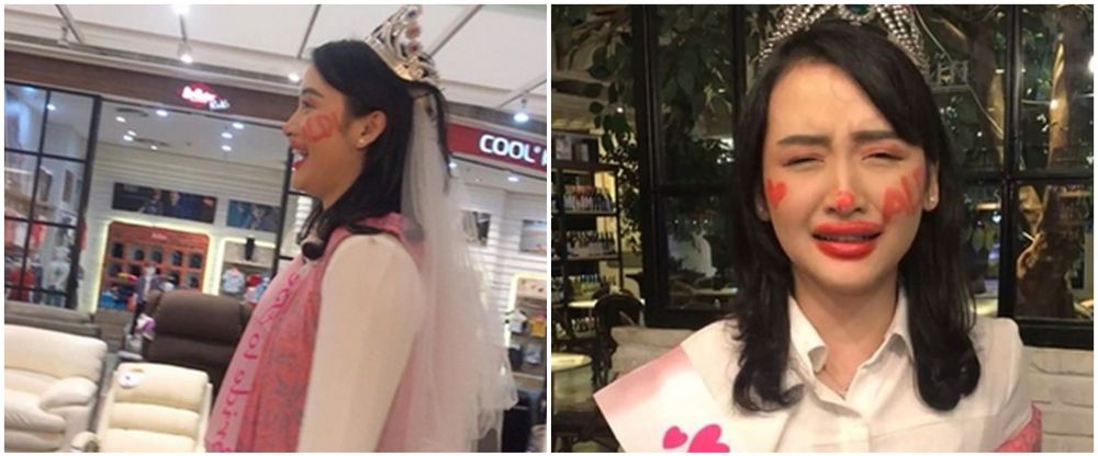 Diarak keliling mal, begini potret bridal shower 7 seleb cantik