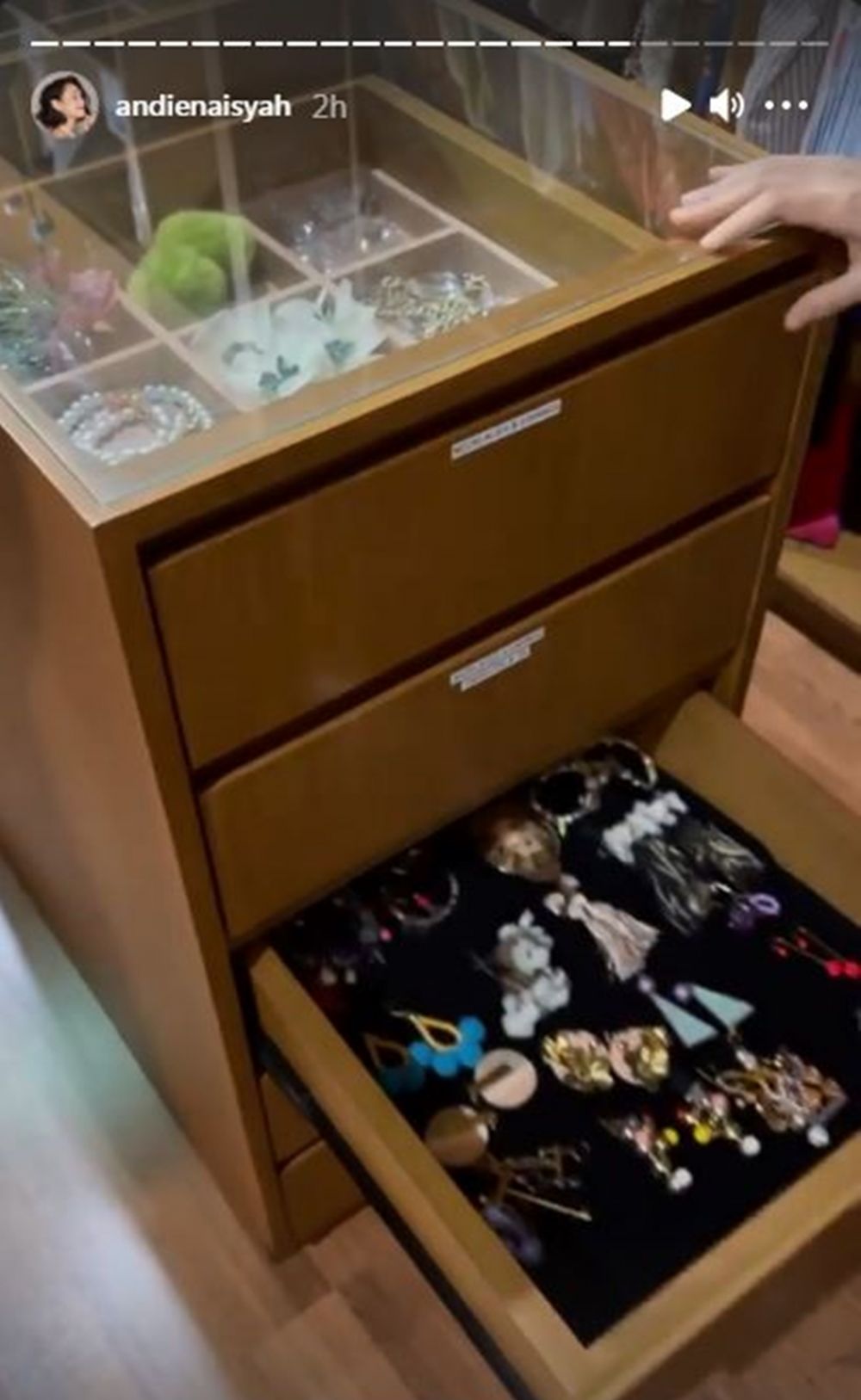 Intip 10 potret walk in closet Andien Aisyah, ada ruang declutter-nya