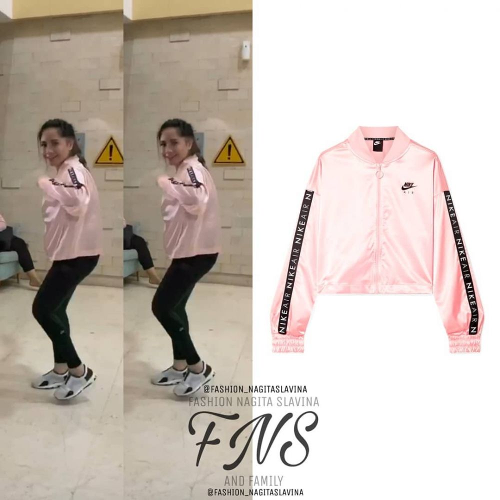 Taksiran harga 10 fashion item Nagita Slavina saat olahraga, fantastis