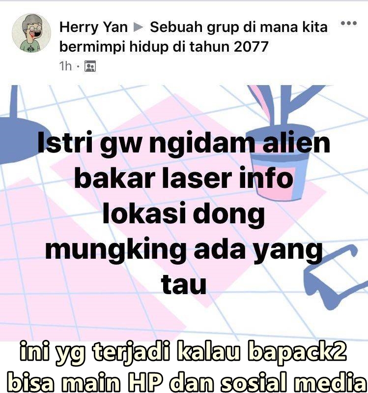 10 Meme lucu sindir kelakuan bapak-bapak pakai HP, relate banget