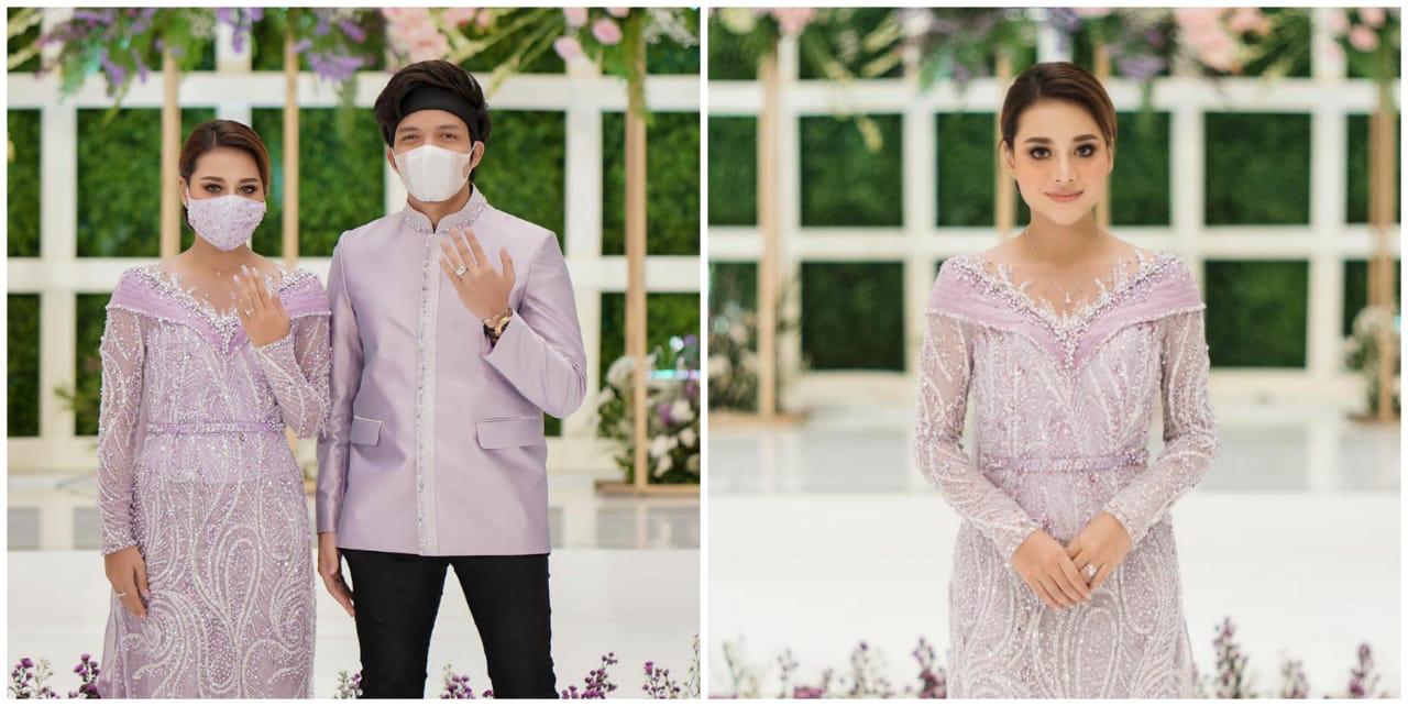 5 Penjelasan busana Krisdayanti tak seragam saat lamaran Aurel