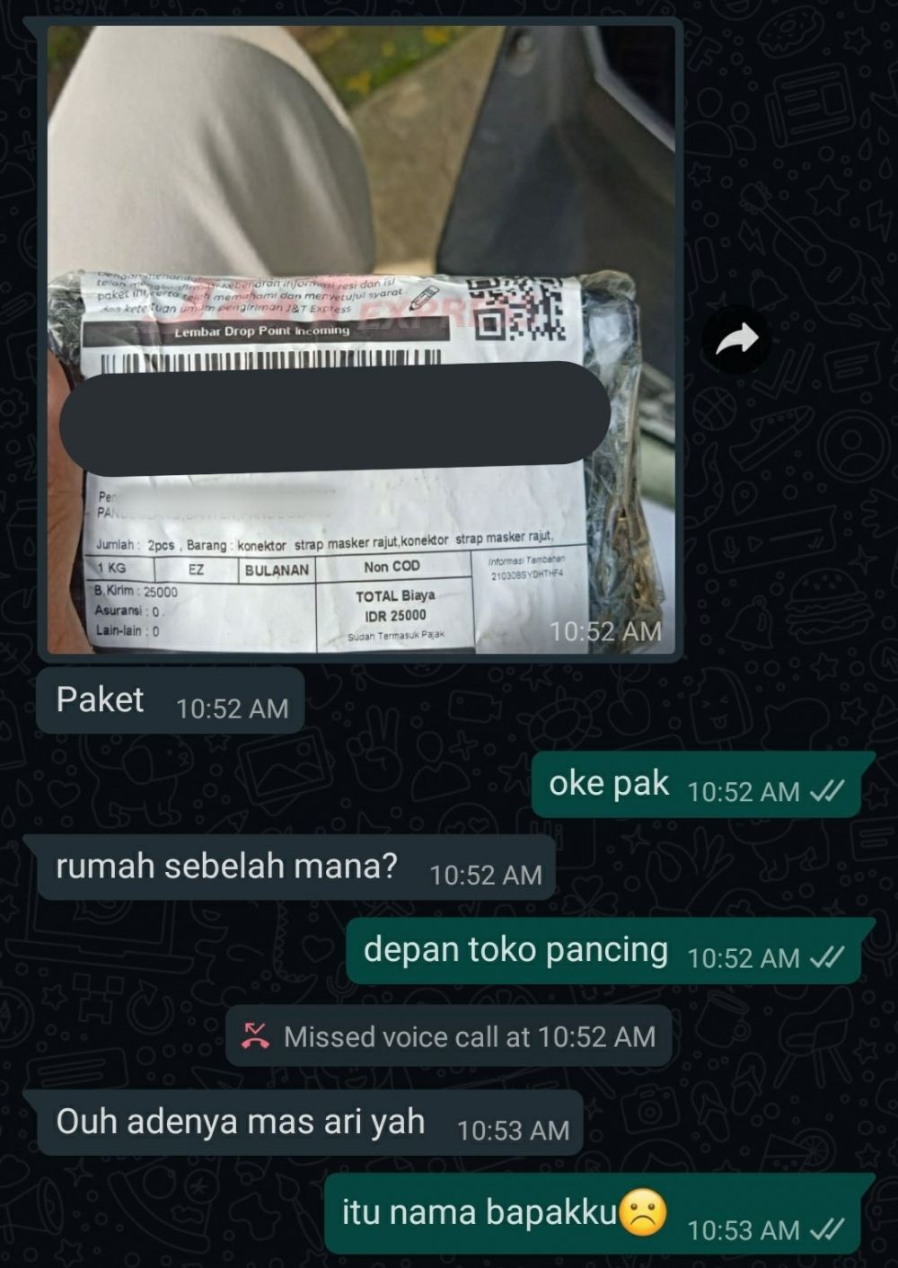 12 Balasan chat lucu mau antar paket ini endingnya bikin cekikikan