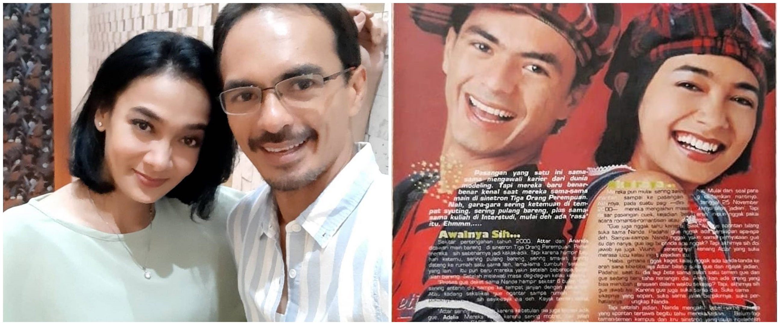 5 Gaya Attar Syach dan Ananda Lontoh reka ulang foto lawas, keren abis