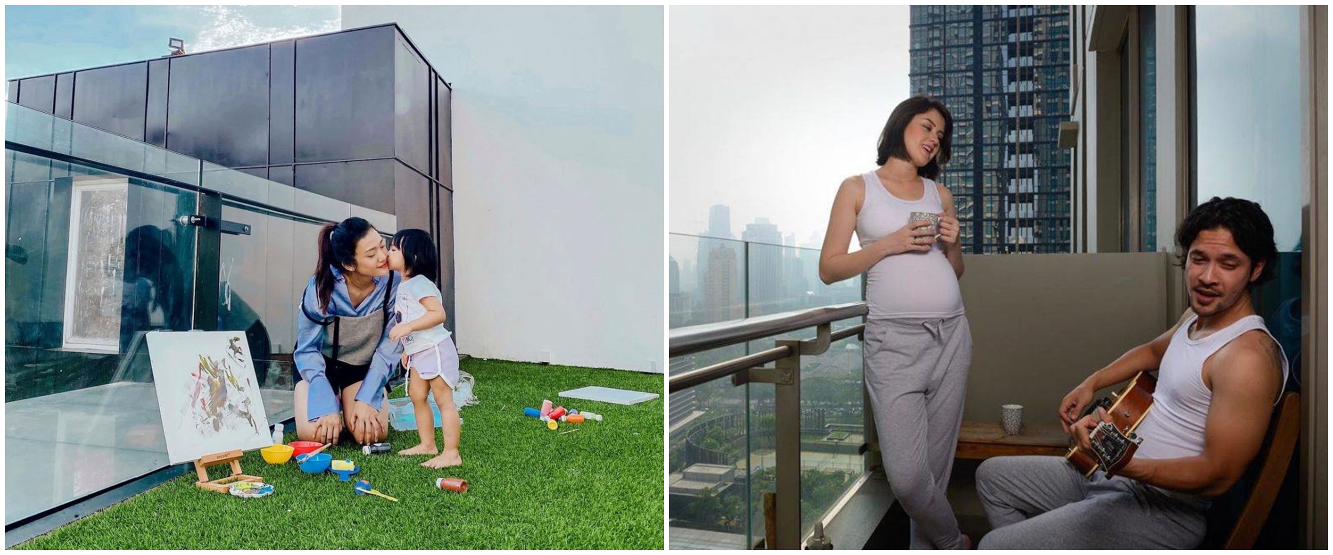 Potret balkon rumah 8 seleb, milik Raditya Dika cozy abis