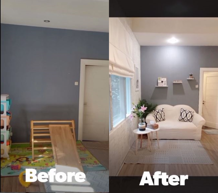 10 Potret kamar Surya Saputra dan Cynthia Lamusu yang hemat budget