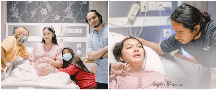 10 Momen Ana Riana Melahirkan Anak Pertama Penuh Haru