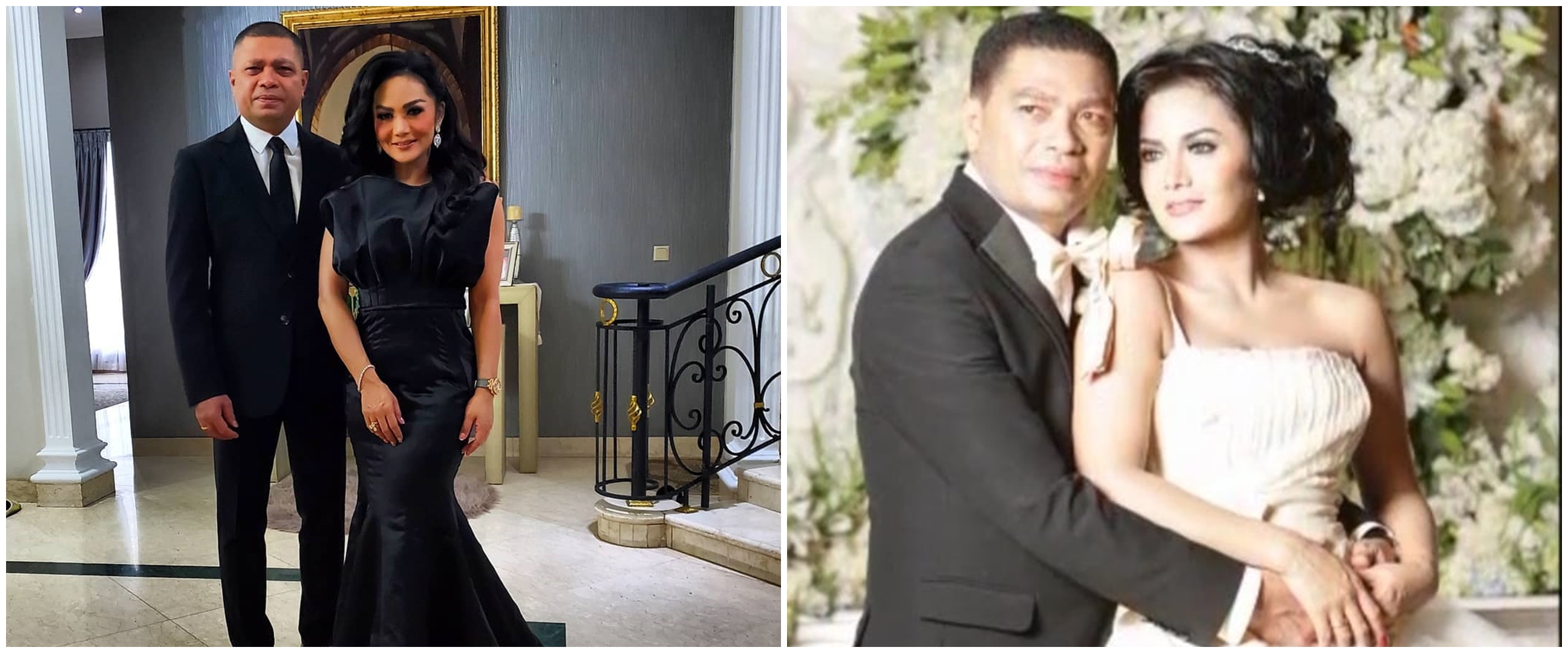 Anniversary ke-10, ini 10 potret Krisdayanti & Raul Lemos saat menikah