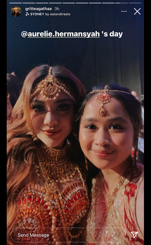 Gaya 10 seleb hadiri Henna Night Aurel Hermansyah, elegan dan glamor