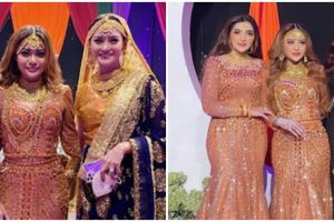 Gaya 10 seleb hadiri Henna Night Aurel Hermansyah, elegan dan glamor