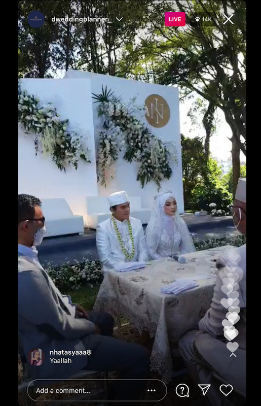10 Momen pernikahan Ikbal Fauzi 'Ikatan Cinta', maskawinnya unik