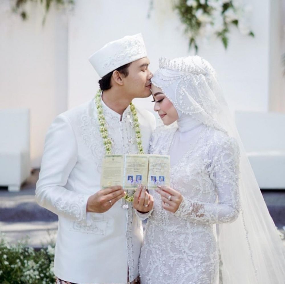 10 Momen pernikahan Ikbal Fauzi 'Ikatan Cinta', maskawinnya unik