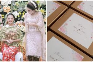 7 Potret isi suvenir siraman Aurel Hermansyah, elegan banget