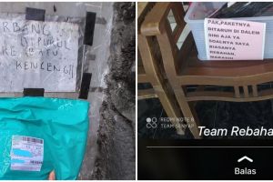 15 Pemberitahuan lucu untuk kurir ini bikin senyum pas antar paket