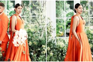 Rayakan anniversary pernikahan, ini 7 gaya pemotretan Bunga Jelitha