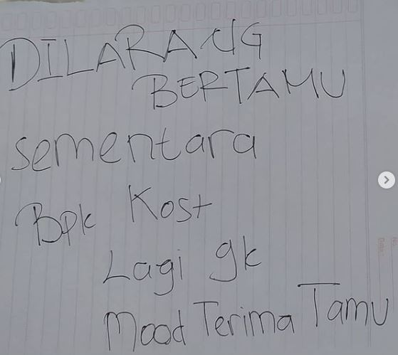 10 Peraturan nyeleneh untuk tamu kos-kosan ini bikin tepuk jidat