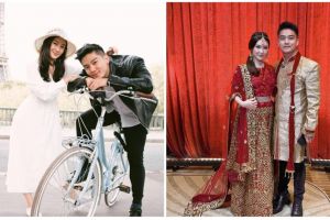 8 Gaya Boy William & Karen Vendela saat kondangan, kompak & serasi