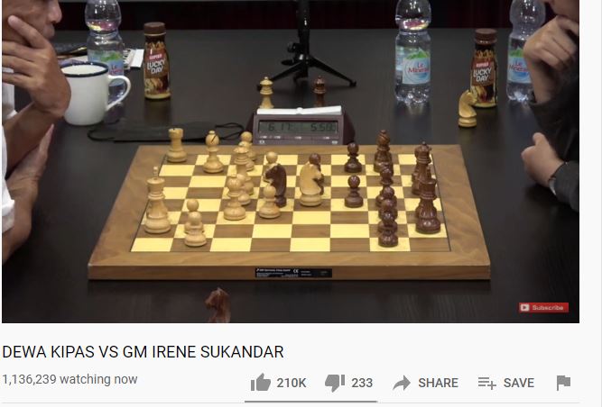 Pernyataan Grand Master Irene setelah menang dari Dewa Kipas