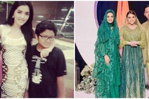 10 Potret kebersamaan Aurel dan Azriel sedari kecil, sibling goals