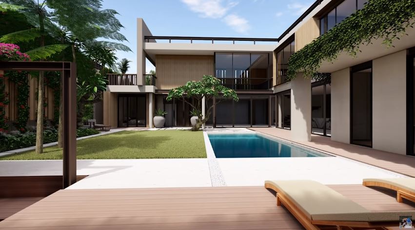 8 Penampakan desain rumah baru Titi Kamal, mewah & penuh tanaman