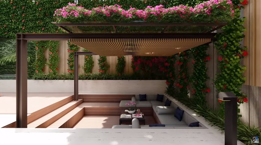 8 Penampakan desain rumah baru Titi Kamal, mewah & penuh tanaman