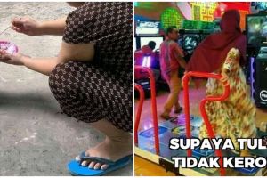 15 Kelakuan lucu emak-emak pas nggak lagi urus rumah, ada-ada aja deh