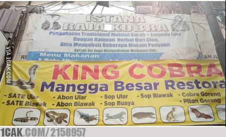 22 Tulisan nyeleneh menu makanan ini bikin yang lihat mikir dua kali