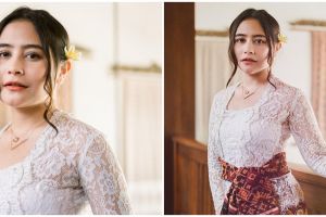 9 Potret Prilly Latuconsina pakai kebaya Bali, pesonanya bikin terpana