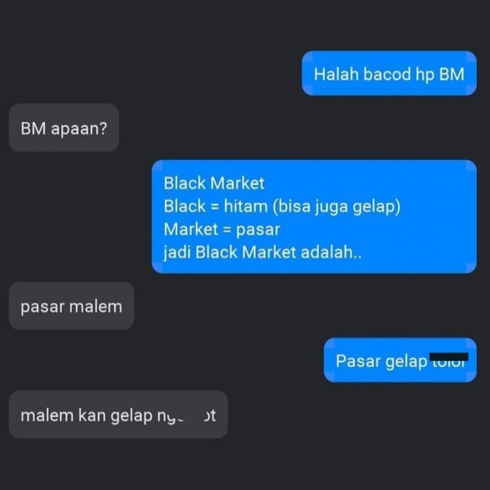 10 Chat lucu salah pakai bahasa asing, bikin ikutan kesal