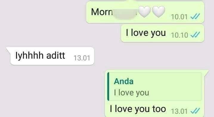 10 Chat cinta tak berbalas ini ngenesnya bikin mau ketawa tapi kasihan