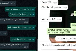 10 Chat tebak-tebakan sama teman ini nyelenehnya bikin capek mikir