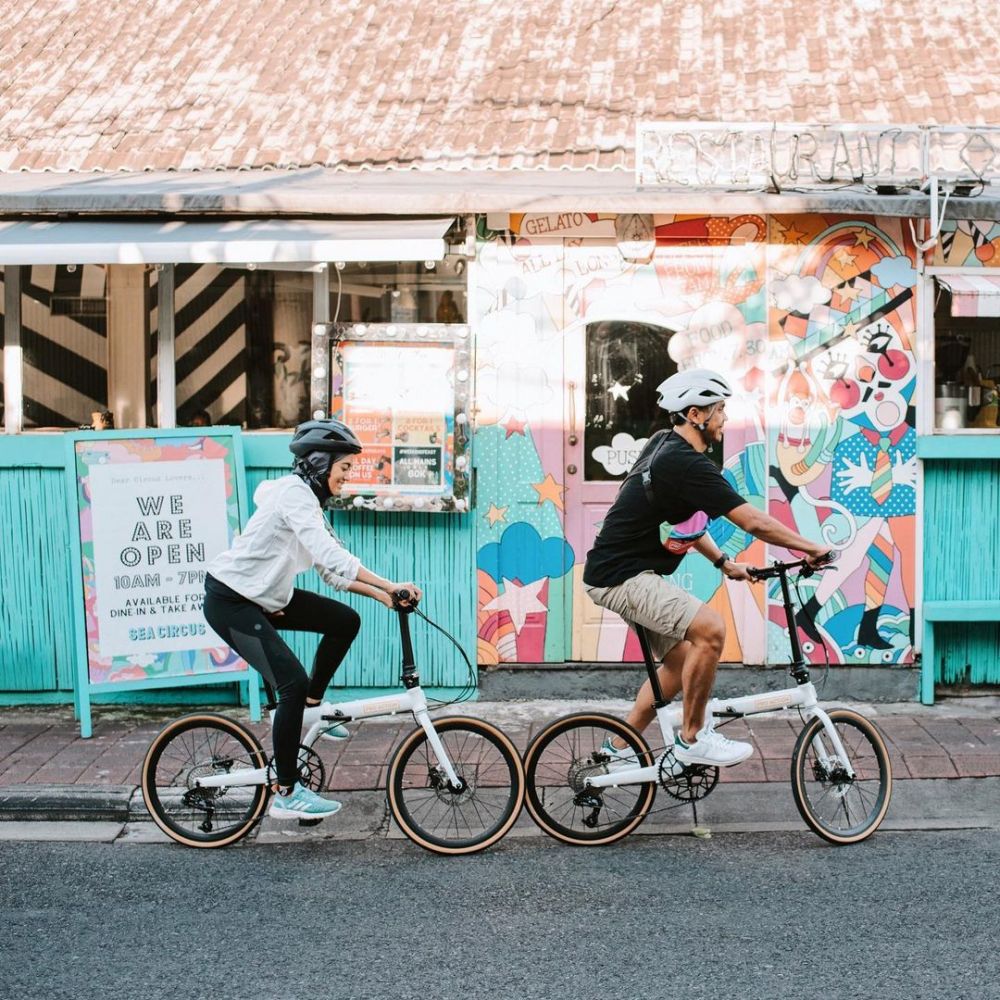 10 Potret Ayudia & Ditto Percussion saat olahraga bareng, couple goals