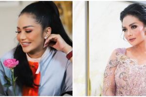 8 Potret perayaan ulang tahun Krisdayanti ke-46, kuenya unik