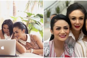 10 Potret kompak Yuni Shara, Krisdayanti, & Kartika Sary, sister goals